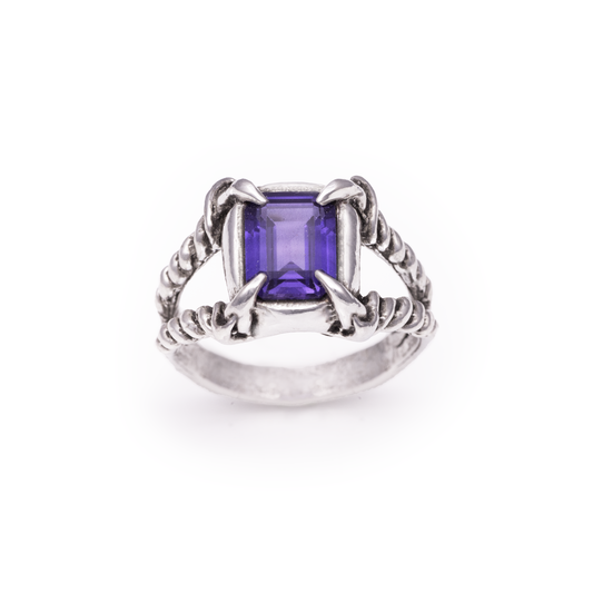 Amethyst Harpy Ring
