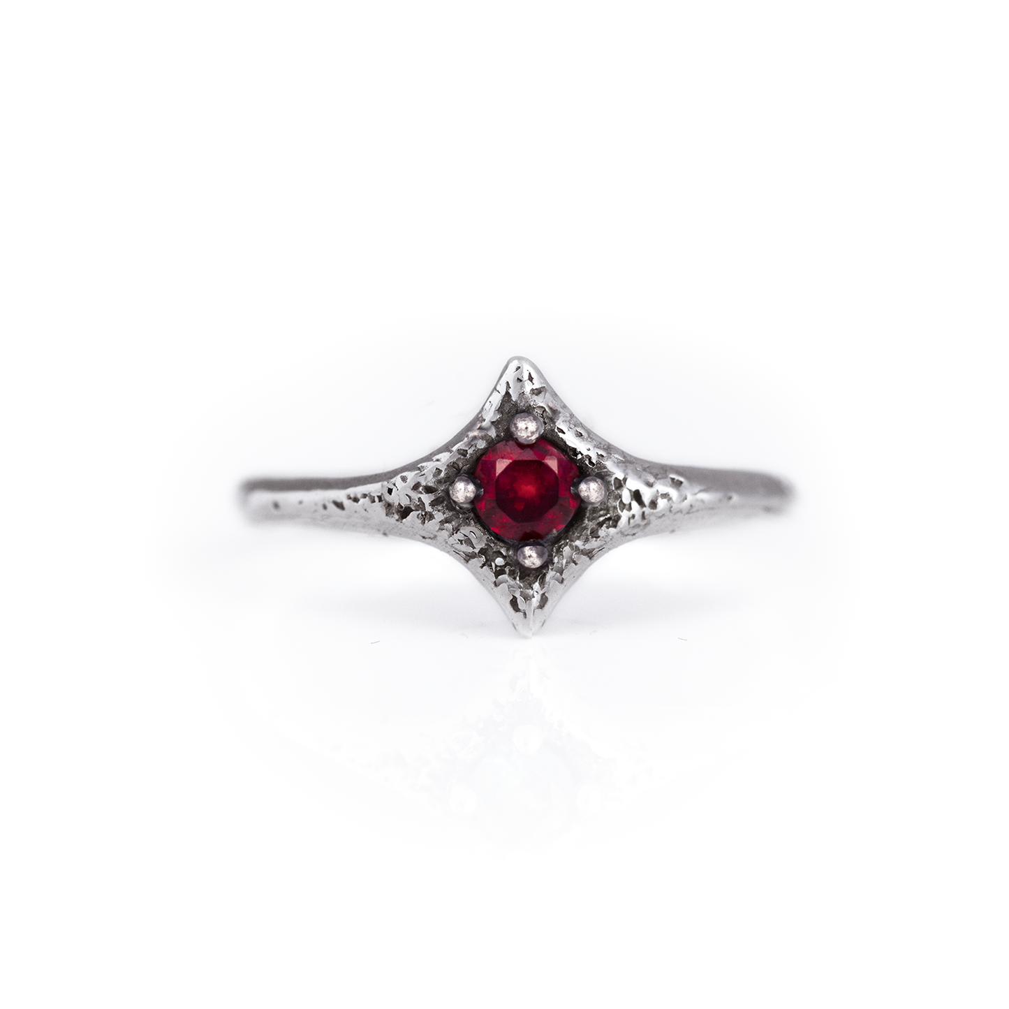 Garnet Pixie Ring