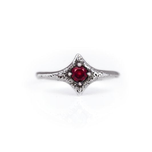 Garnet Pixie Ring