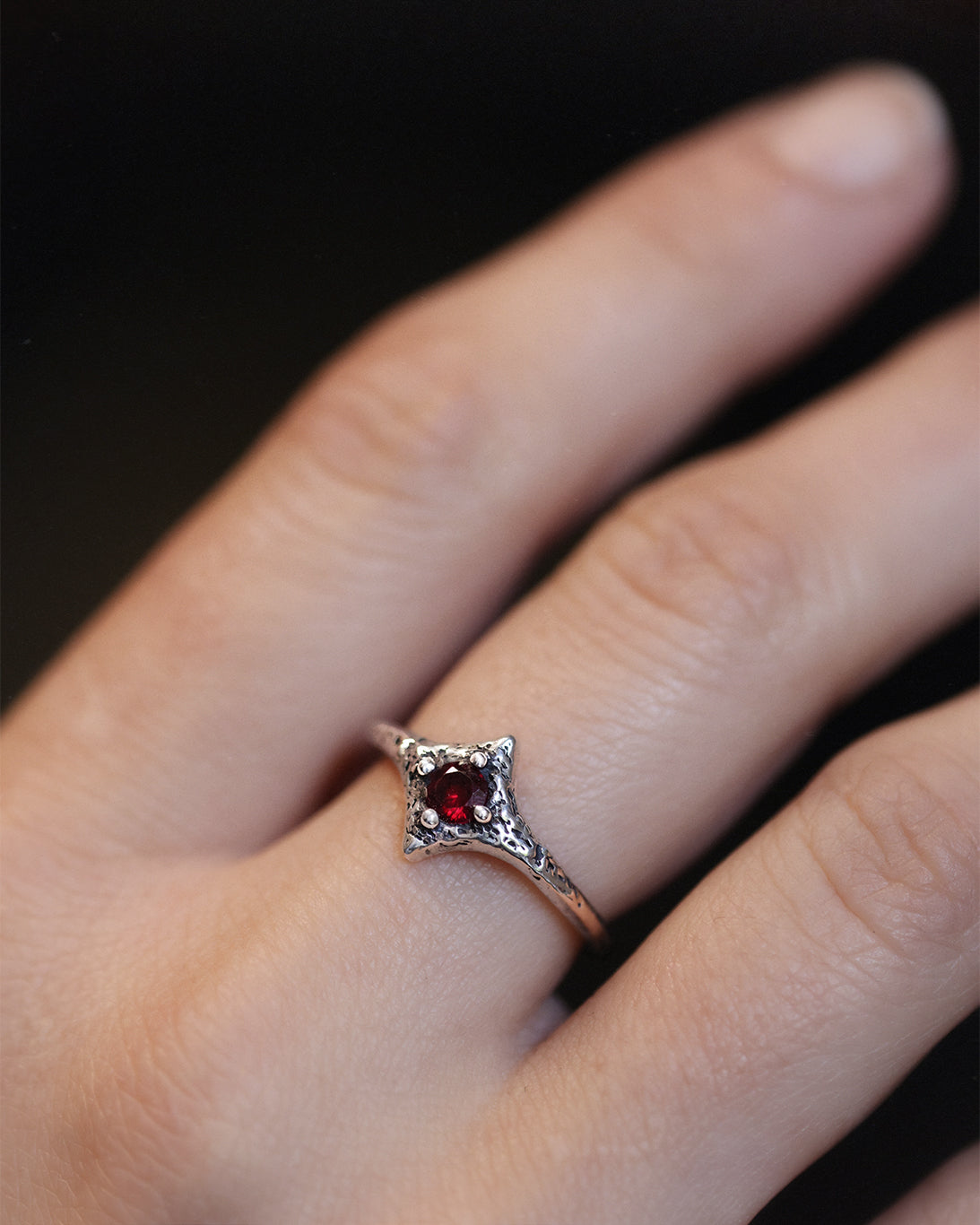 Amethyst Pixie Ring