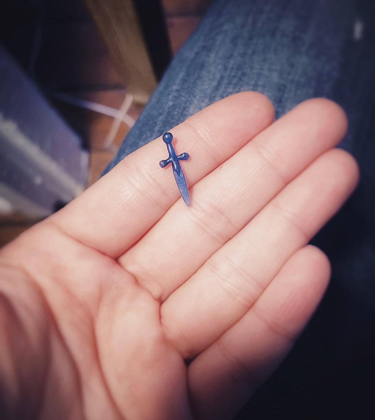 Tiny Dagger Necklace