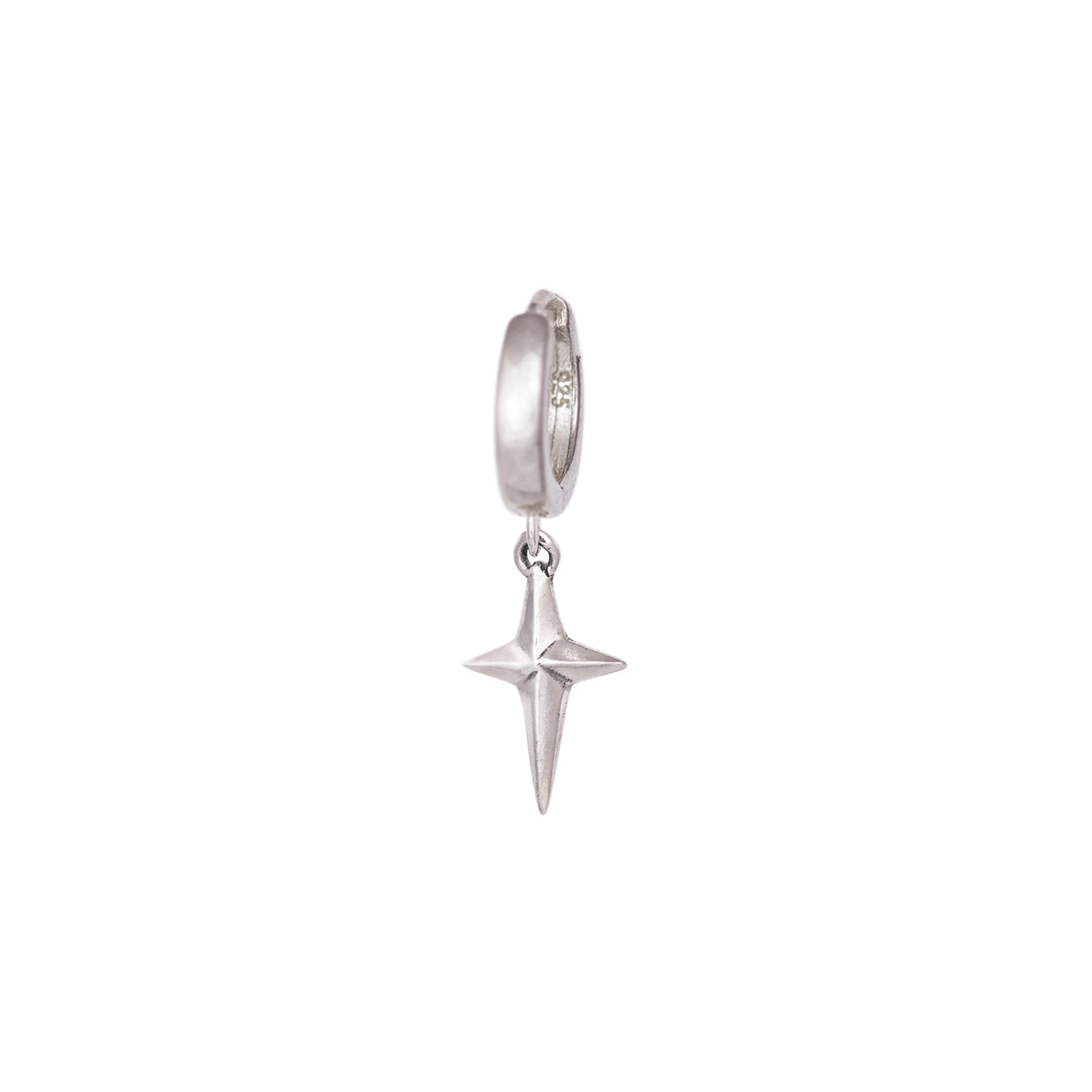 Guiding Star Hoop Earring