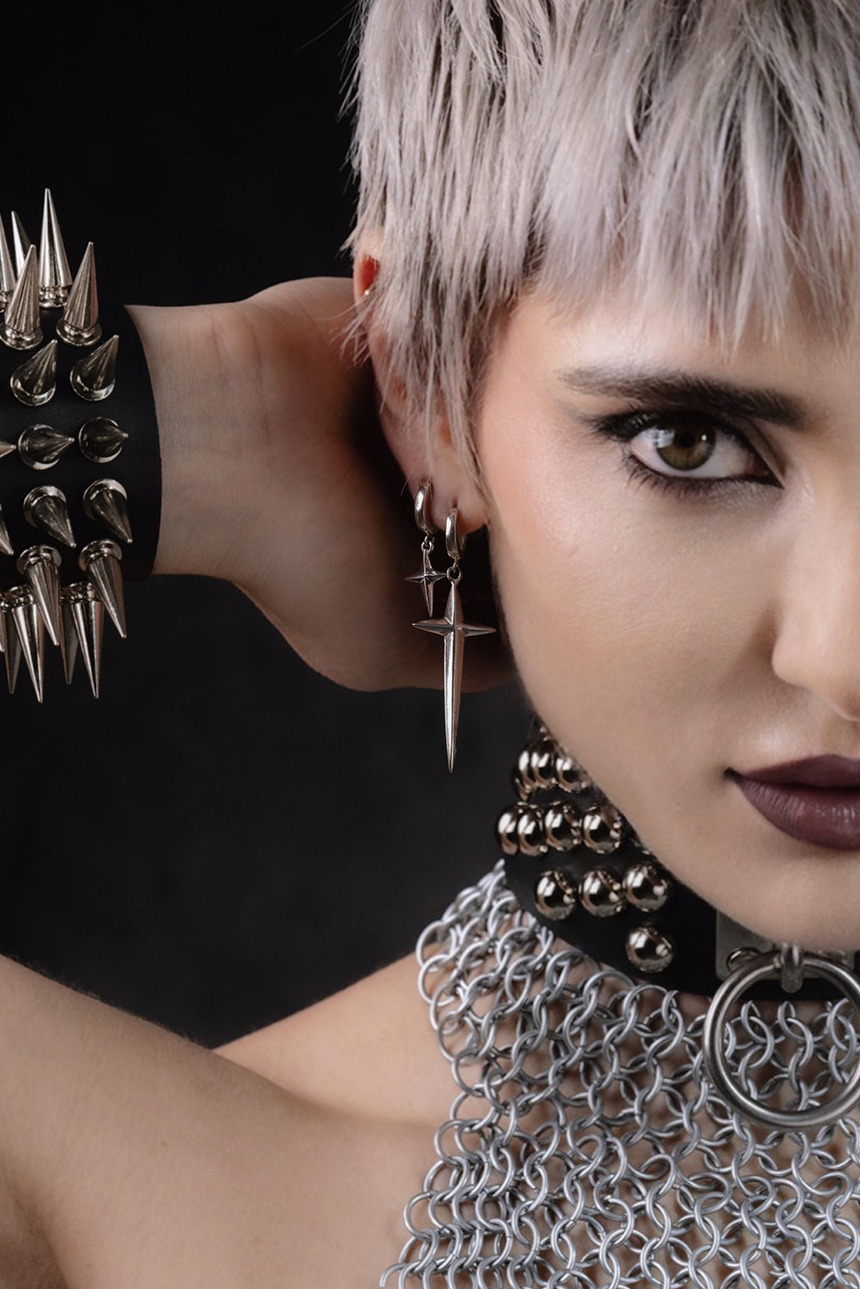 Guiding Star Hoop Earring