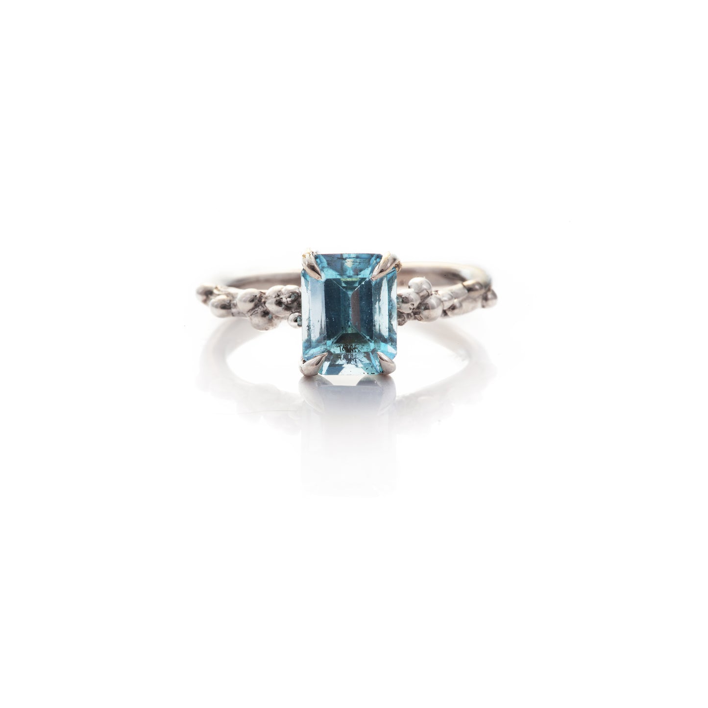 Topaz Aquatic Cocktail Ring