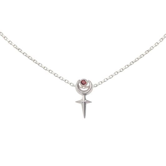 Garnet Little Lilith Necklace