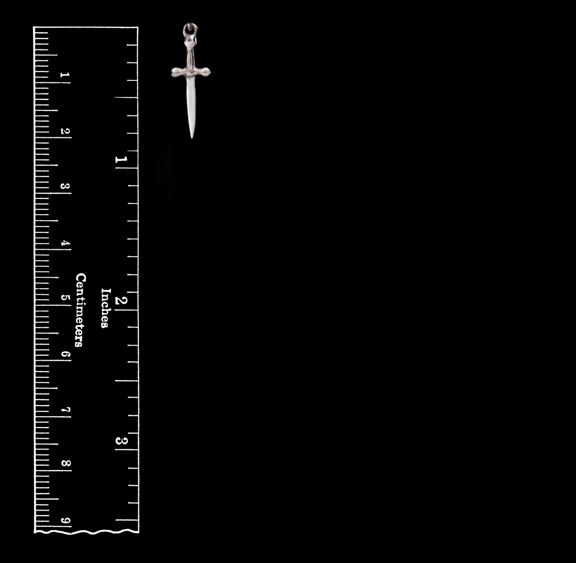 Tiny Dagger Necklace