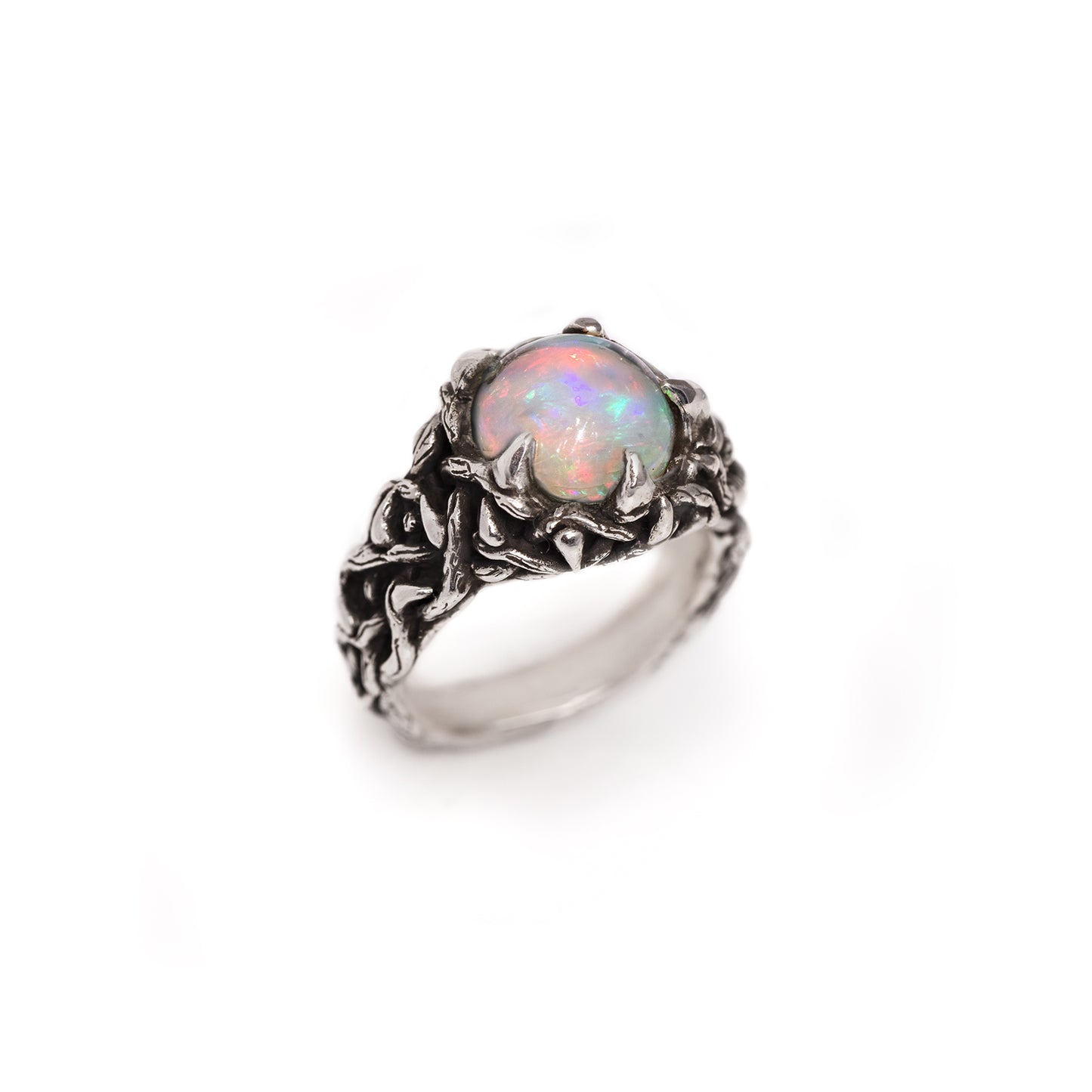Ethereal Opal Baby Thorn Ring