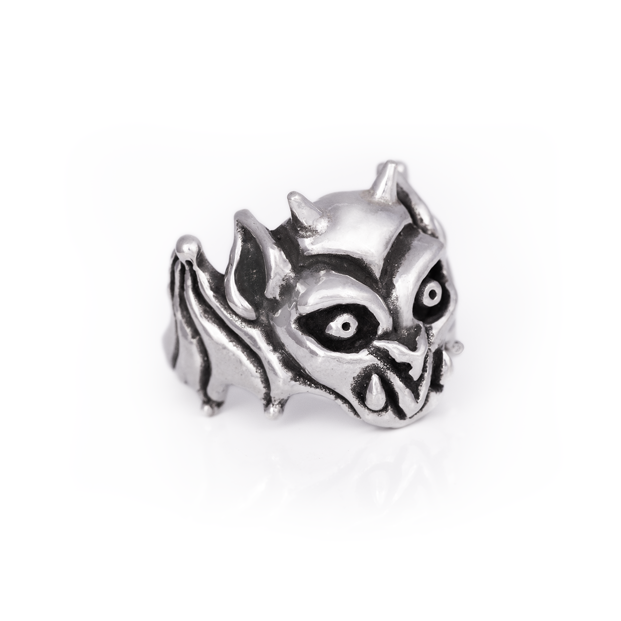 Garnet Gargoyle Ring