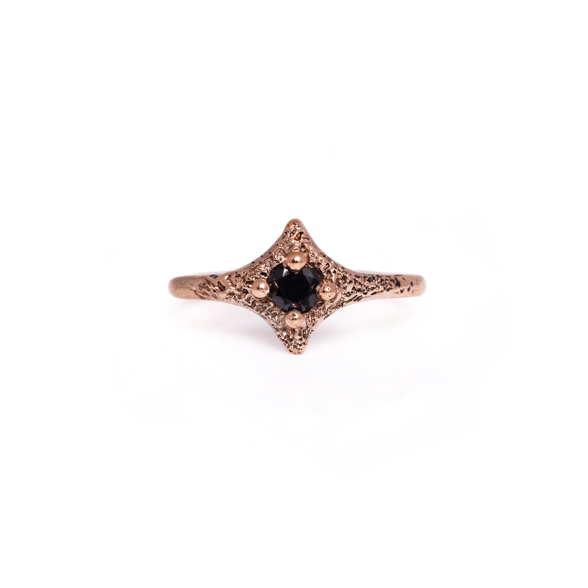 Black Diamond Pixie Ring
