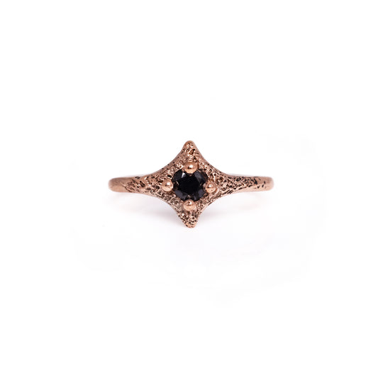 Black Diamond Pixie Ring