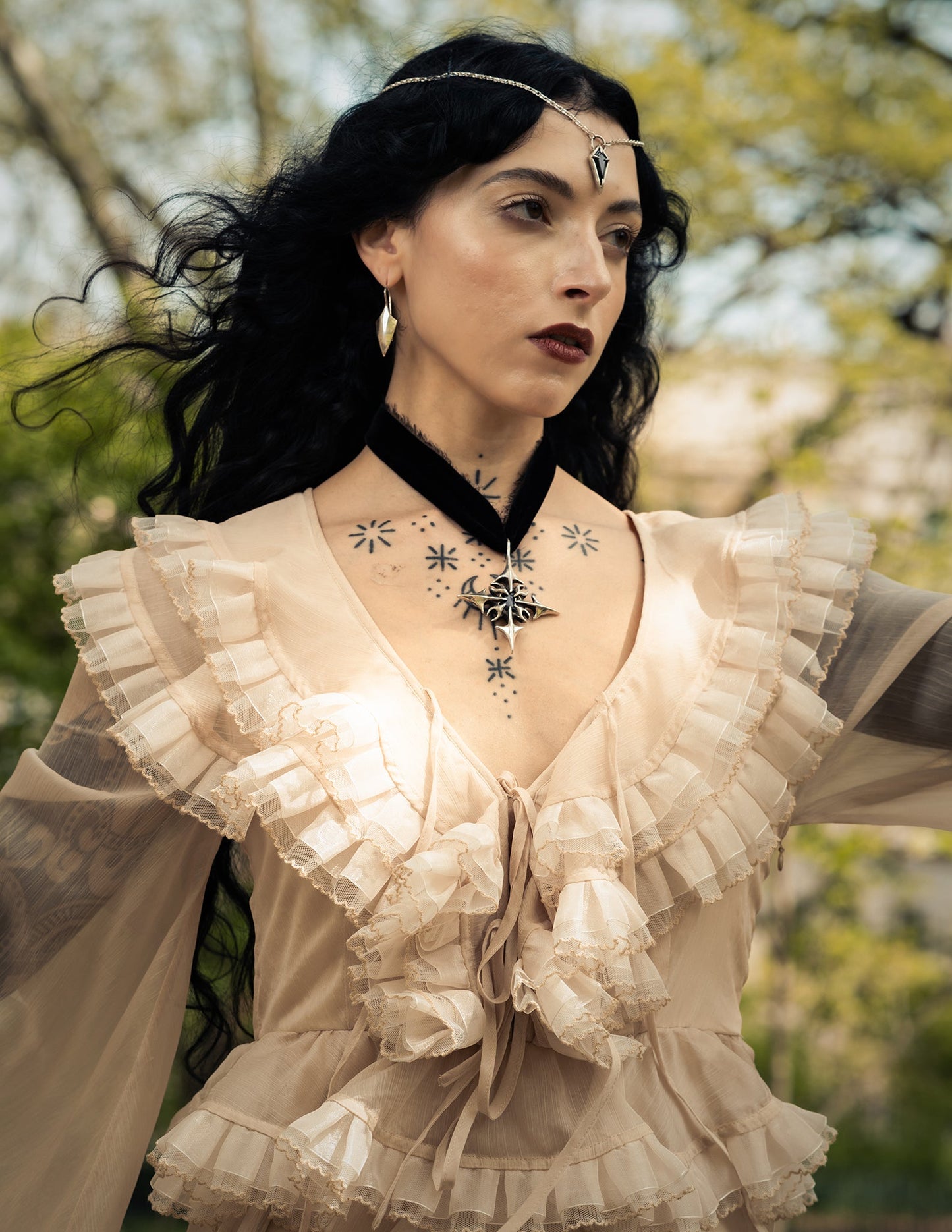 Huntress Earrings