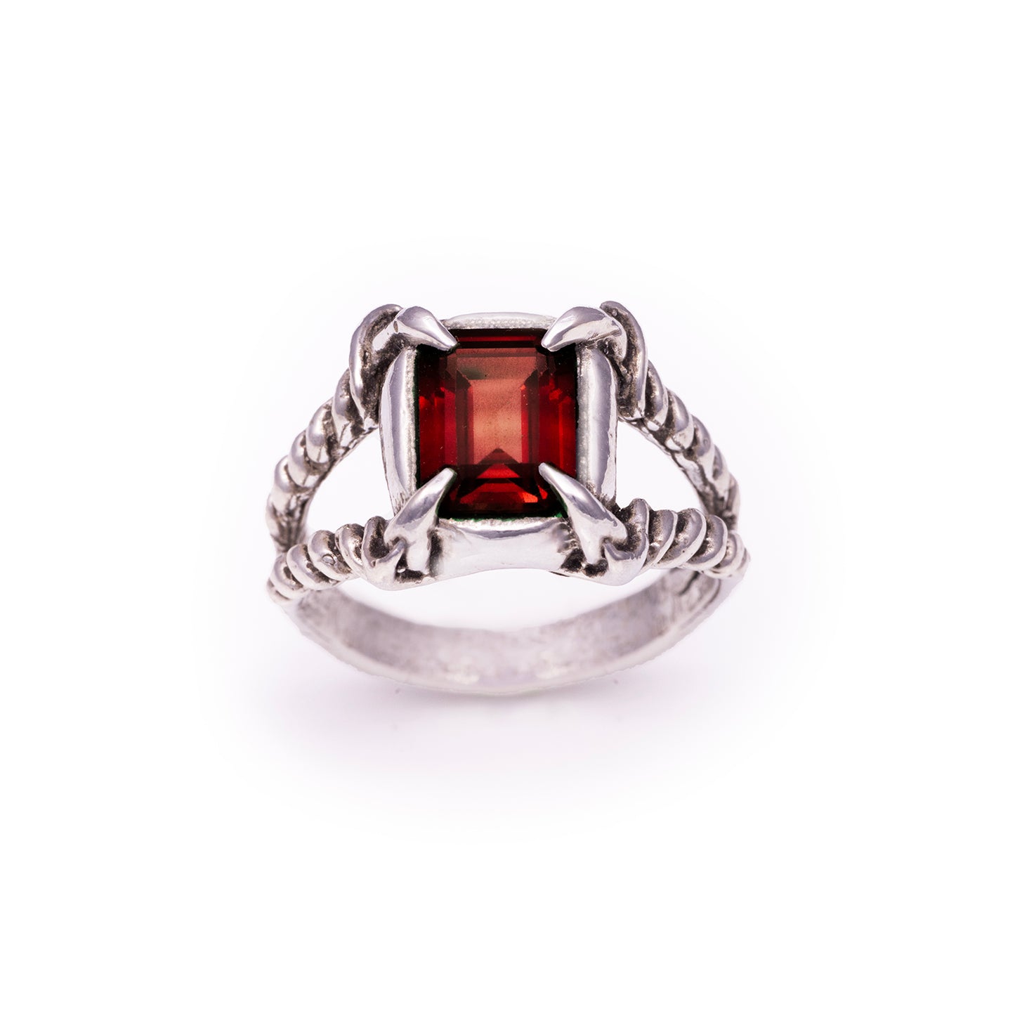 Garnet Harpy Ring