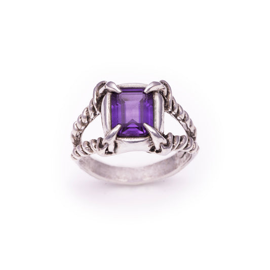 Amethyst Harpy Ring