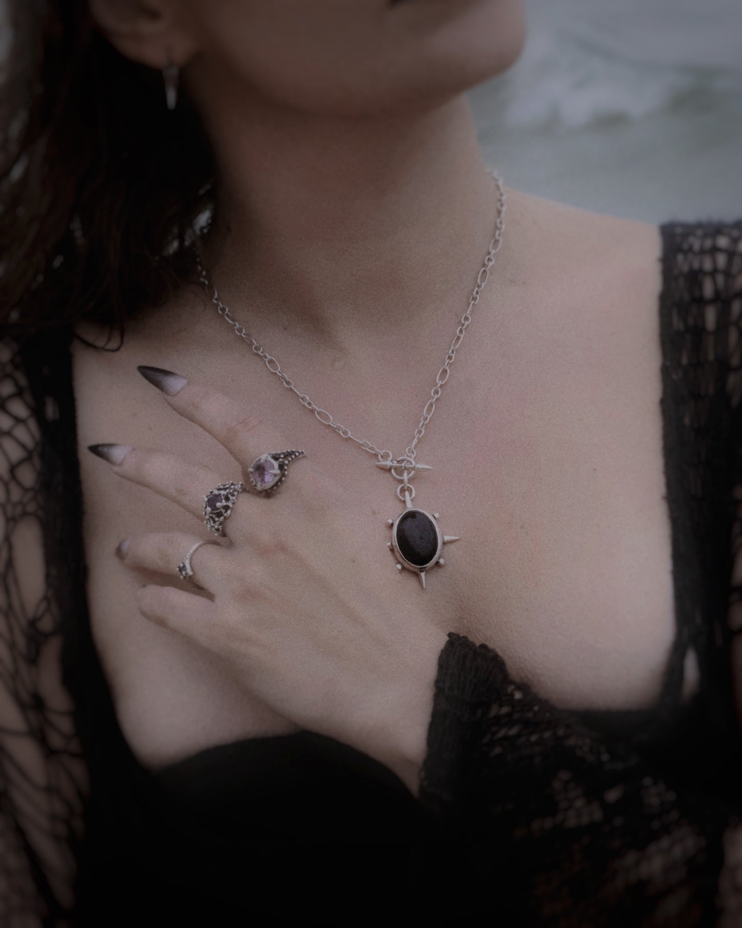 OOAK Calypso Ring Size 8
