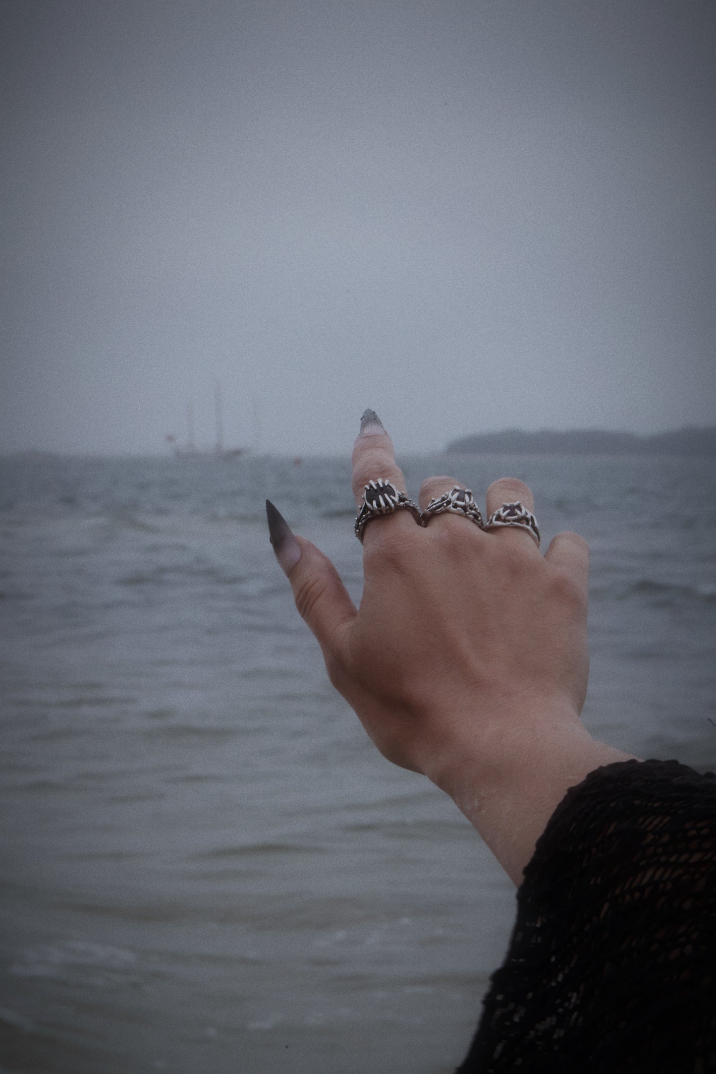 OOAK Nereid Ring Size 7.5